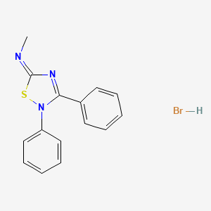 Chemical structure of SCH 202676 hydrobromide