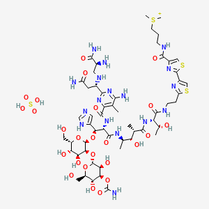 Chemical structure of Bleomycin Sulfate