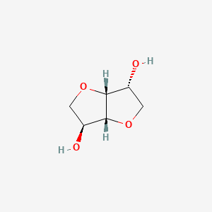 Chemical structure of Isosorbide