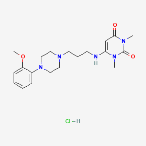 Chemical structure of Urapidil HCl