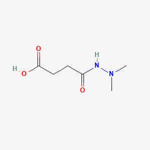 Chemical structure of Daminozide