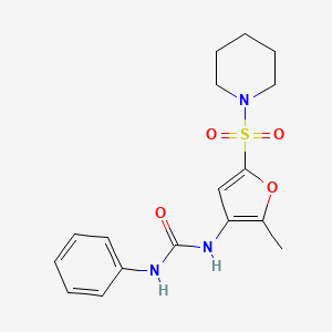 Chemical structure of GSK 264220A