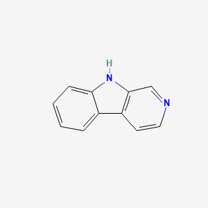 Chemical structure of Norharmane