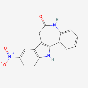 Chemical structure of Alsterpaullone