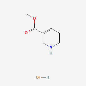 Chemical structure of Guvacoline Hydrobromide