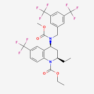 Chemical structure of Torcetrapib