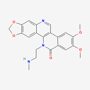 Chemical structure of Genz-644282