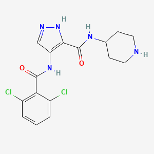 Chemical structure of AT7519