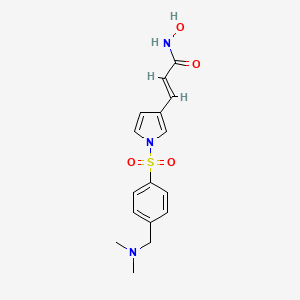 Chemical structure of Resminostat