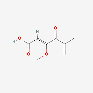 Chemical structure of Penicillic Acid