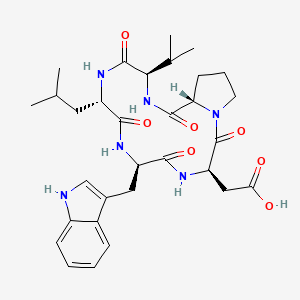 Chemical structure of BQ-123