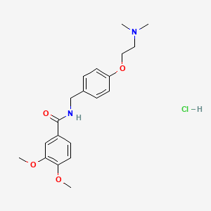 Chemical structure of Itopride hydrochloride