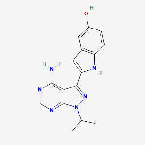 Chemical structure of PP242