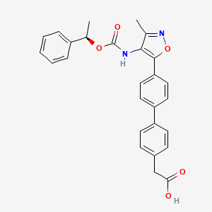Chemical structure of AM-095 free base