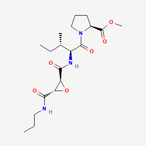 Chemical structure of CA-074 Me