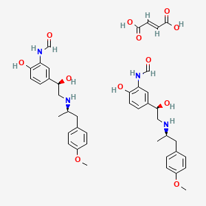 Chemical structure of Formoterol Fumarate