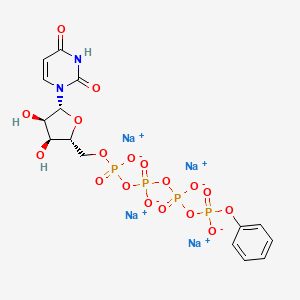 Chemical structure of MRS 2768 tetrasodium salt
