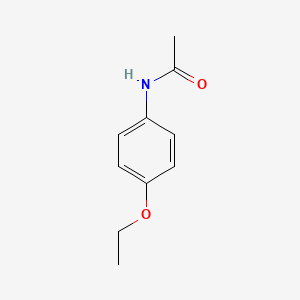 Chemical structure of Phenacetin