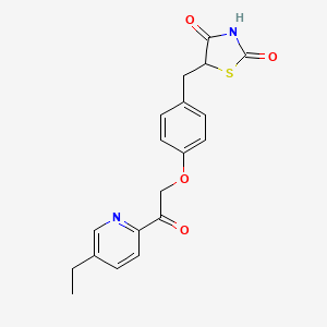 Chemical structure of MSDC-0160