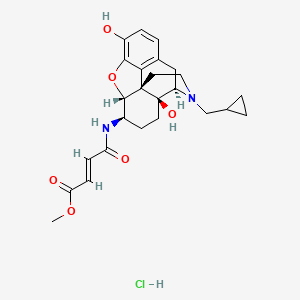 Chemical structure of β-Funaltrexamine hydrochloride