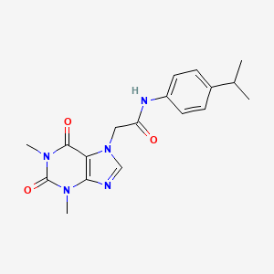 Chemical structure of HC-030031