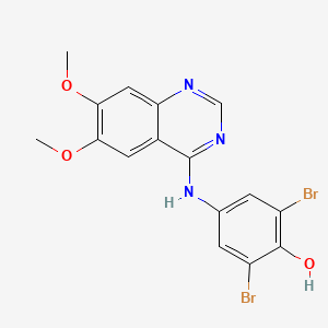 Chemical structure of WHI-P97