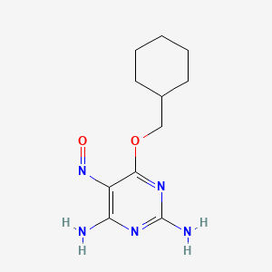Chemical structure of Nu 6027