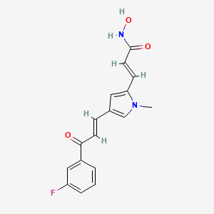 Chemical structure of MC1568