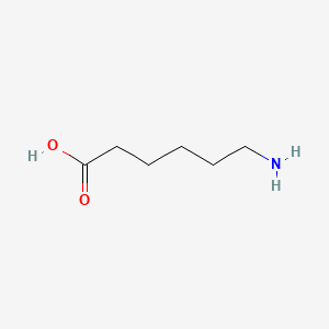 Chemical structure of 6-Aminohexanoic Acid