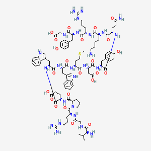 Chemical structure of BAM (8-22)