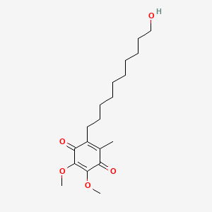 Chemical structure of Idebenone