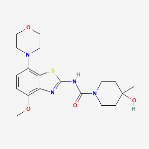 Chemical structure of Tozadenant