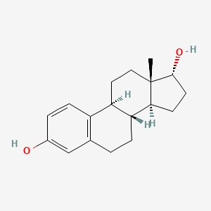 Chemical structure of α-Estradiol
