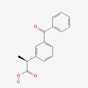 Chemical structure of Dexketoprofen
