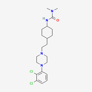 Chemical structure of Cariprazine