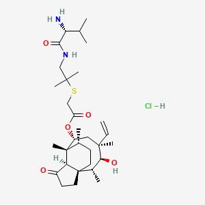 Chemical structure of Valnemulin HCl