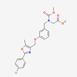 Chemical structure of BMS 687453