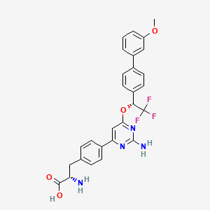Chemical structure of LX-1031