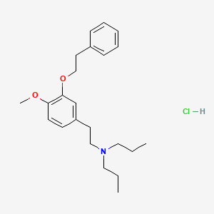 Chemical structure of NE 100 hydrochloride