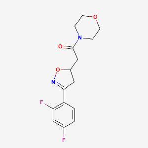 Chemical structure of (±)-CPSI 1306