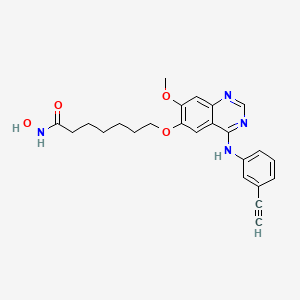 Chemical structure of CUDC-101