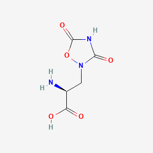 Chemical structure of Quisqualic Acid