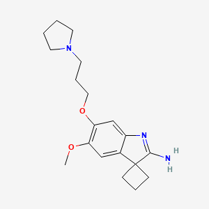 Chemical structure of A 366