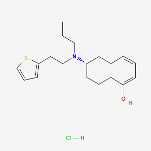 Chemical structure of Rotigotine hydrochloride