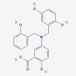 Chemical structure of Lavendustin A