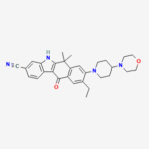 Chemical structure of CH5424802