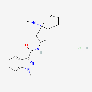 Chemical structure of Granisetron HCl