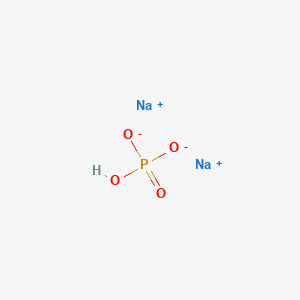 Chemical structure of Sodium phosphate dibasic