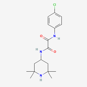 Chemical structure of NBD-556