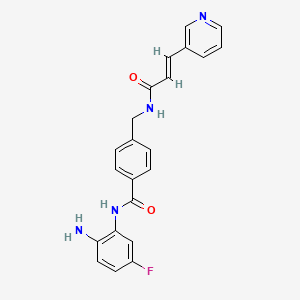 Chemical structure of Chidamide